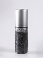 Ваза «Абстракция», полоса, прямая, h=26 см, стекло, серо-чёрная - Фото 4