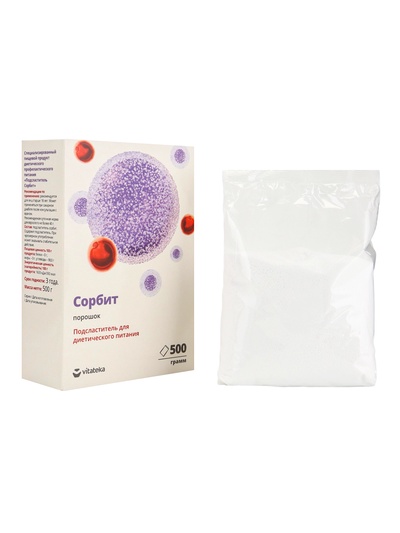 Подсластитель «ВИТАТЕКА» для диетического питания, порошок, 500 г
