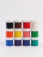 УЦЕНКА Гуашь 12 цветов по 20 мл, Тачки 10935117