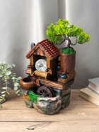 Фонтан «Домик под деревом», 32×15×13 см, с подсветкой - фото 809245314