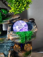 Фонтан «Деревце на скале», 32×15×13 см, с подсветкой - фото 809245335