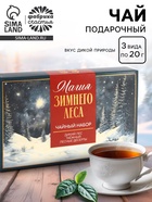 Чай новогодний, набор «Магия зимнего леса«», 3 вида по 20 г - Фото 1