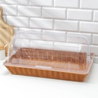 УЦЕНКА Хлебница «Крем» плетеное основание 53×32 см - Фото 2