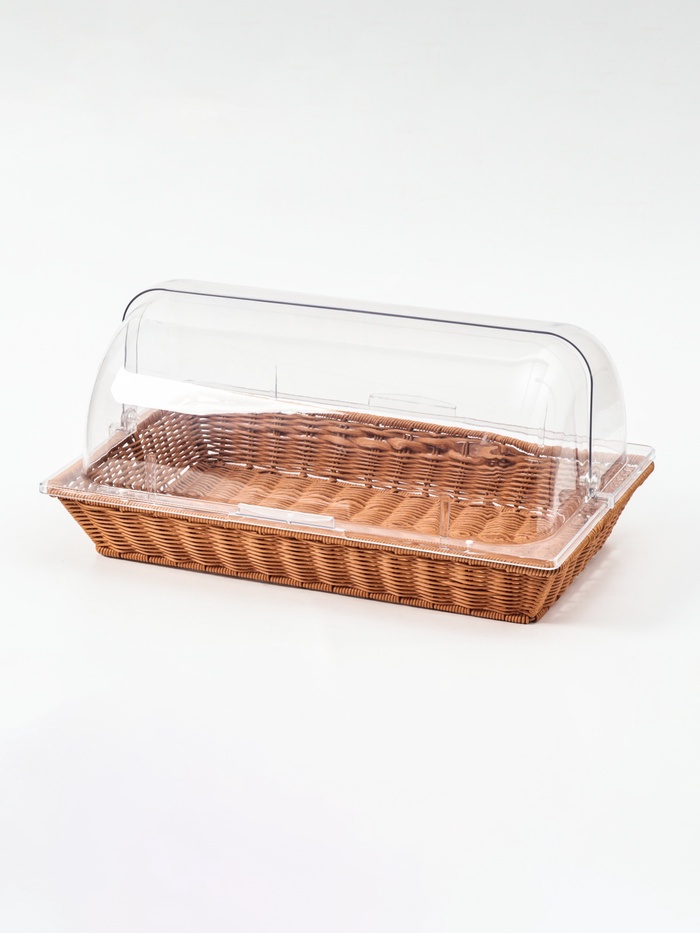 УЦЕНКА Хлебница «Крем» плетеное основание 53×32 см - Фото 1