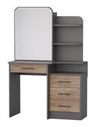 Трюмо ВЕРОНА Графит/Дуб Крафт Табачный 98,8x45,1x150,1 - фото 14923097