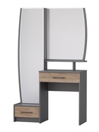 Трюмо «СИЦИЛИЯ», 1002×432×1645 мм, цвет графит/дуб крафт табачный - Фото 3