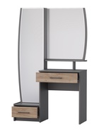 Трюмо «СИЦИЛИЯ», 1002×432×1645 мм, цвет графит/дуб крафт табачный - Фото 4