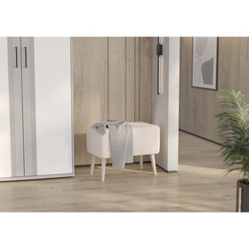Банкетка МОНО ТК Modus 01 ваниль 59x37x45