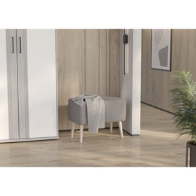 Банкетка МОНО ТК Modus 22 серая 59x37x45