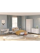 Шкаф двухдверный «АФИНА», 2 ящика, 903×563×2200 мм, цвет кашемир серый - Фото 3