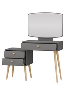 Трюмо «АФИНА», 1050×386×1290 мм, цвет графит - Фото 2