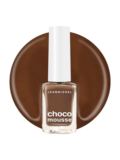 Лак для ногтей Jeanmishel, молочный шоколад, глянцевый, тон 464, 6 мл