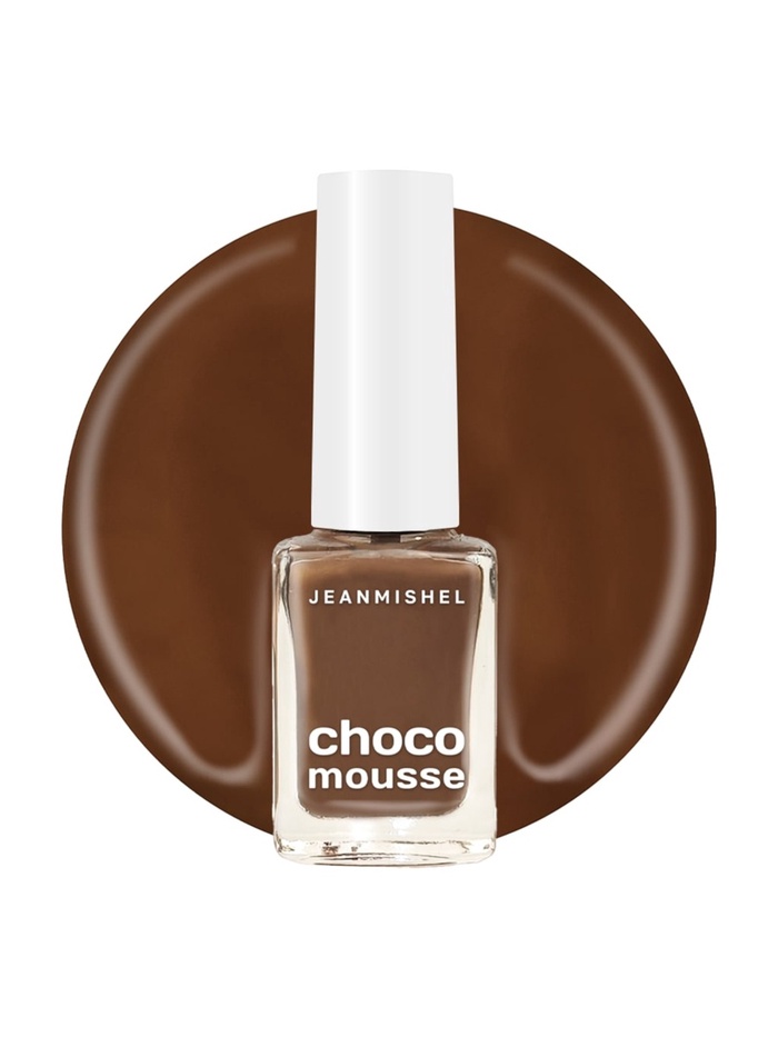 Лак для ногтей Jeanmishel, молочный шоколад, глянцевый, тон 464, 6 мл - Фото 1