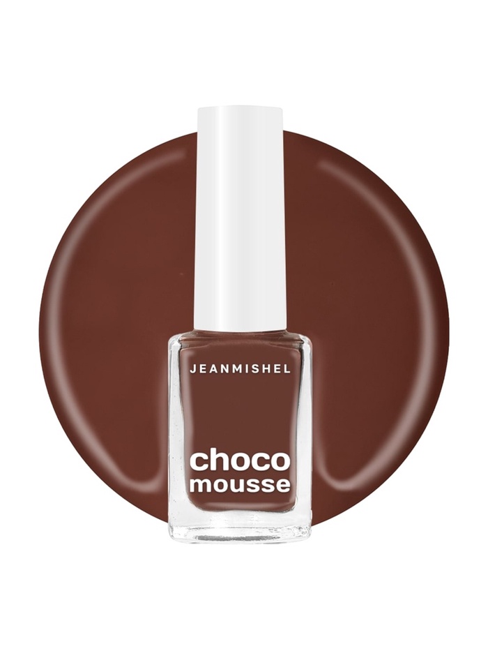 Лак для ногтей Jeanmishel, шоколадно-розовый, глянцевый, тон 472, 6 мл - Фото 1