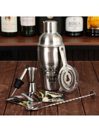 УЦЕНКА Набор для приготовления коктейлей «Король вечеринки», 5 предметов, карточки с рецептами 922 - Фото 6