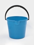 УЦЕНКА Ведро, 10 л, d=28 см, h=24 см, круг, голубое - Фото 2