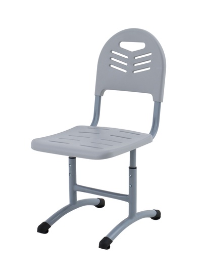 Стул ученический регулируемый «Вектор», группа роста 4 – 6, цвет серый/пластик серый
