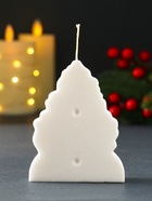 Свеча новогодняя с предсказанием «Ёлочка», 7×2×9 см - Фото 4