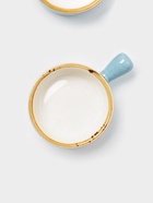 Кокотницы Magistro «Церера», набор 2 шт., 100 мл, d=7.5 см, фарфор, голубые - Фото 3