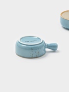 Кокотницы Magistro «Церера», набор 2 шт., 100 мл, d=7.5 см, фарфор, голубые - Фото 4