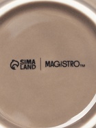 Кокотницы Magistro «Церера», набор 2 шт., 100 мл, d=7.5 см, фарфор, коричневые - Фото 6