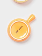 Кокотницы Magistro «Церера», набор 2 шт., 100 мл, d=7.5 см, фарфор, оранжевые - Фото 5