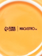 Кокотницы Magistro «Церера», набор 2 шт., 100 мл, d=7.5 см, фарфор, оранжевые - Фото 6