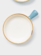 Кокотницы Magistro «Церера», набор 2 шт., 500 мл, d=15.2 см, фарфор, голубые - Фото 3