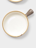 Кокотницы Magistro «Церера», набор 2 шт., 500 мл, d=15.2 см, фарфор, коричневые - Фото 3