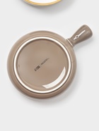 Кокотницы Magistro «Церера», набор 2 шт., 500 мл, d=15.2 см, фарфор, коричневые - Фото 5