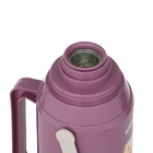 УЦЕНКА Термос 2 л, со стеклянной колбой, сохраняет тепло 12 ч, сиреневый - Фото 2