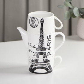 {{photo.Alt || photo.Description || 'УЦЕНКА Набор чайный 3 пред «Страны» чайник 400 мл, 2 кружки 230 мл'}}