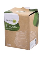 УЦЕНКА Емкость для меда "Bella Tenero.Боченок" с ложкой 9,8х9,8х12 см - Фото 3