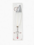 Ручка с пером МИКС, чёрная паста, длина 25 см - фото 58044800