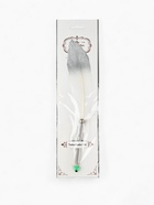 Ручка с пером МИКС, чёрная паста, длина 25 см - фото 58044807