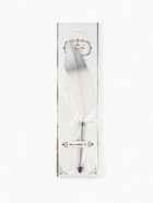 Ручка с пером МИКС, чёрная паста, длина 25 см - фото 58044809