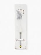 Ручка с пером МИКС, чёрная паста, длина 25 см - фото 58044794