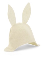 Шапка для бани и сауны «Заяц с ушами», полиэфир 70%, шерсть 30% - Фото 2