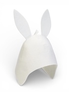 Шапка для бани и сауны «Заяц с ушами», полиэфир 70%, шерсть 30% - Фото 10