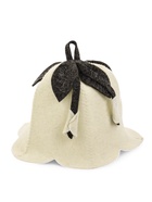 Шапка для бани и сауны «Колокольчик», полиэфир 70%, шерсть 30% - Фото 2