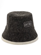 Шапка для бани и сауны «Панама», полиэфир 70%, шерсть 30% - Фото 2