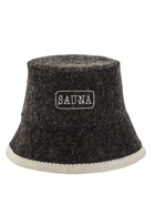 Шапка для бани и сауны «Панама», полиэфир 70%, шерсть 30% 10925386