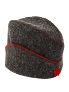 Шапка для бани и сауны «Пилотка», полиэфир 70%, шерсть 30% - Фото 2