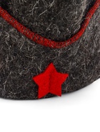 Шапка для бани и сауны «Пилотка», полиэфир 70%, шерсть 30% - Фото 6