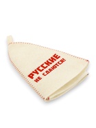 Шапка для бани и сауны «Русские не сдаются!», полиэфир 70%, шерсть 30% - Фото 6