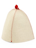 Шапка для бани и сауны «Царица», полиэфир 70%, шерсть 30% - Фото 4