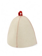 Шапка для бани и сауны «Дикий и свободный», полиэфир 70%, шерсть 30% - Фото 4