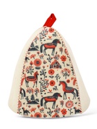 Шапка для бани и сауны «Мезенские кони», полиэфир 70%, шерсть 30% - Фото 3