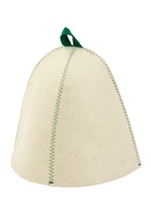 Шапка для бани и сауны «С лёгким паром!», полиэфир 70%, шерсть 30% - Фото 4