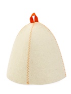 Шапка для бани и сауны «Чисто красавчик», полиэфир 70%, шерсть 30% - Фото 4